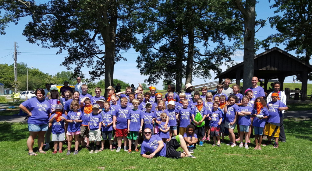 Camp Prairie Creek class of 2015 after the awards ceremony