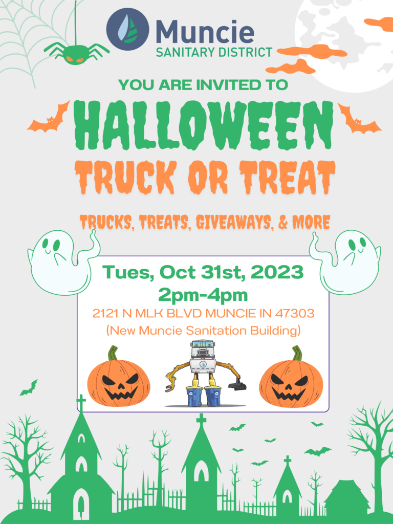 Halloween “Truck or Treat” on Tuesday, October 31st, 2023 from 24p